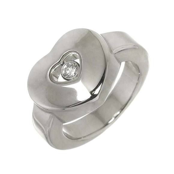 CHOPARD 18k Silver Diamond Ring - Picture 1 of 8